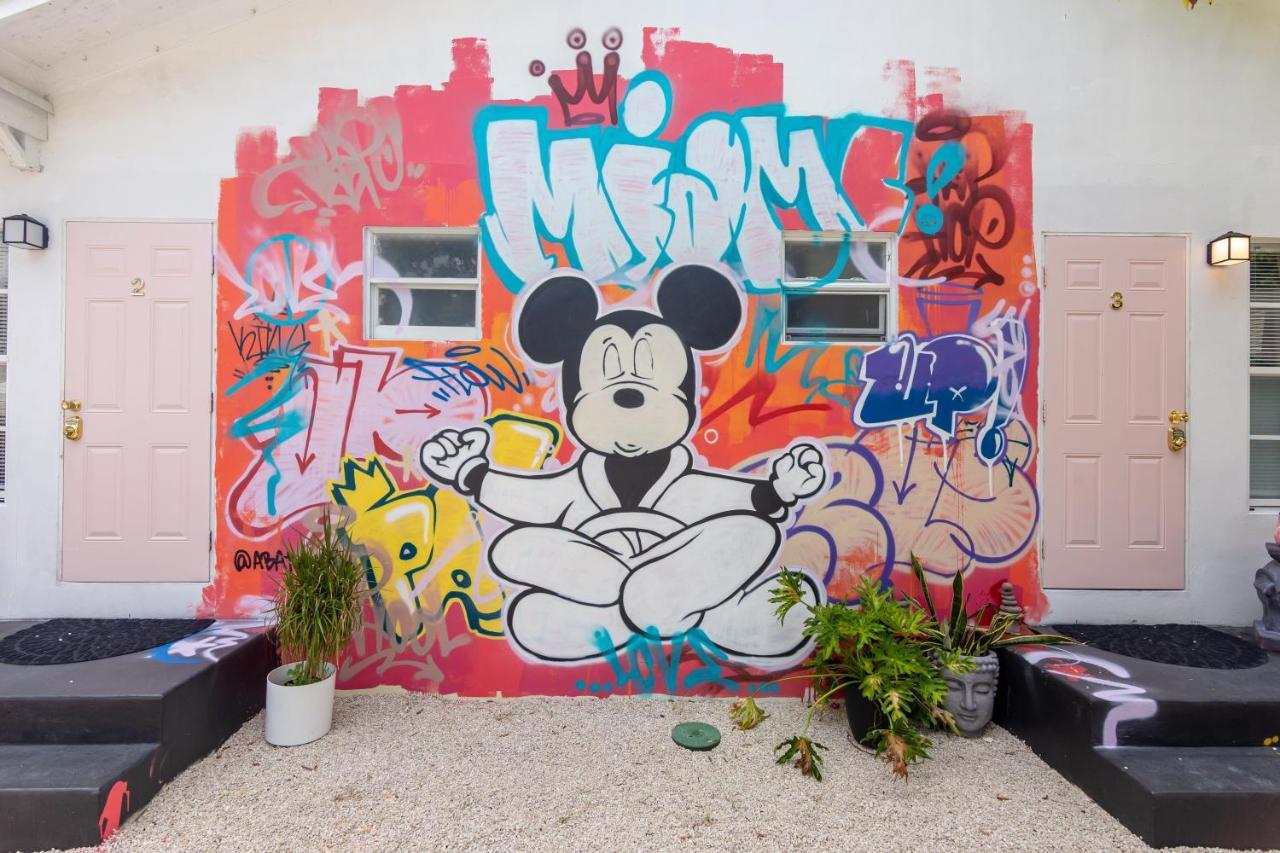 Home Midtown Miami - Wynwood Area With Backyard - Art District Near To Beach Exterior photo